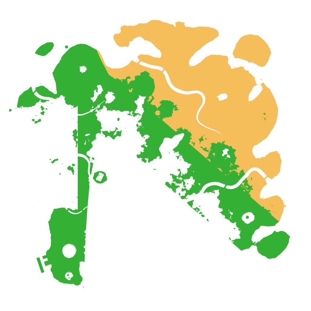 Biome Rust Map: Procedural Map, Size: 4000, Seed: 1432993643