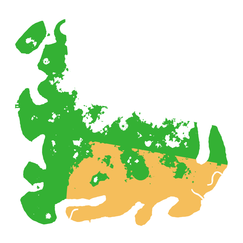 Biome Rust Map: Procedural Map, Size: 4000, Seed: 1451