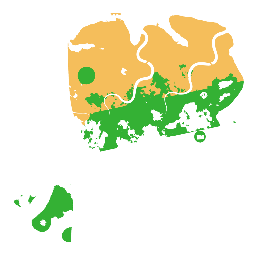Biome Rust Map: Procedural Map, Size: 4000, Seed: 6782