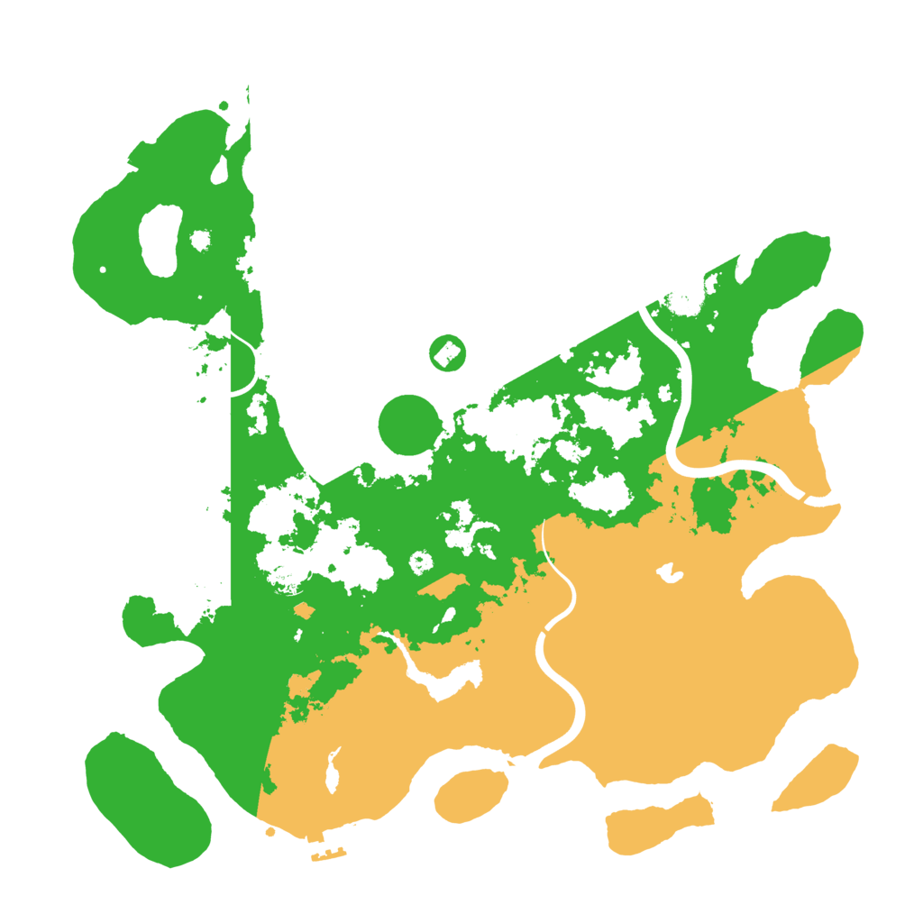 Biome Rust Map: Procedural Map, Size: 4000, Seed: 981415814