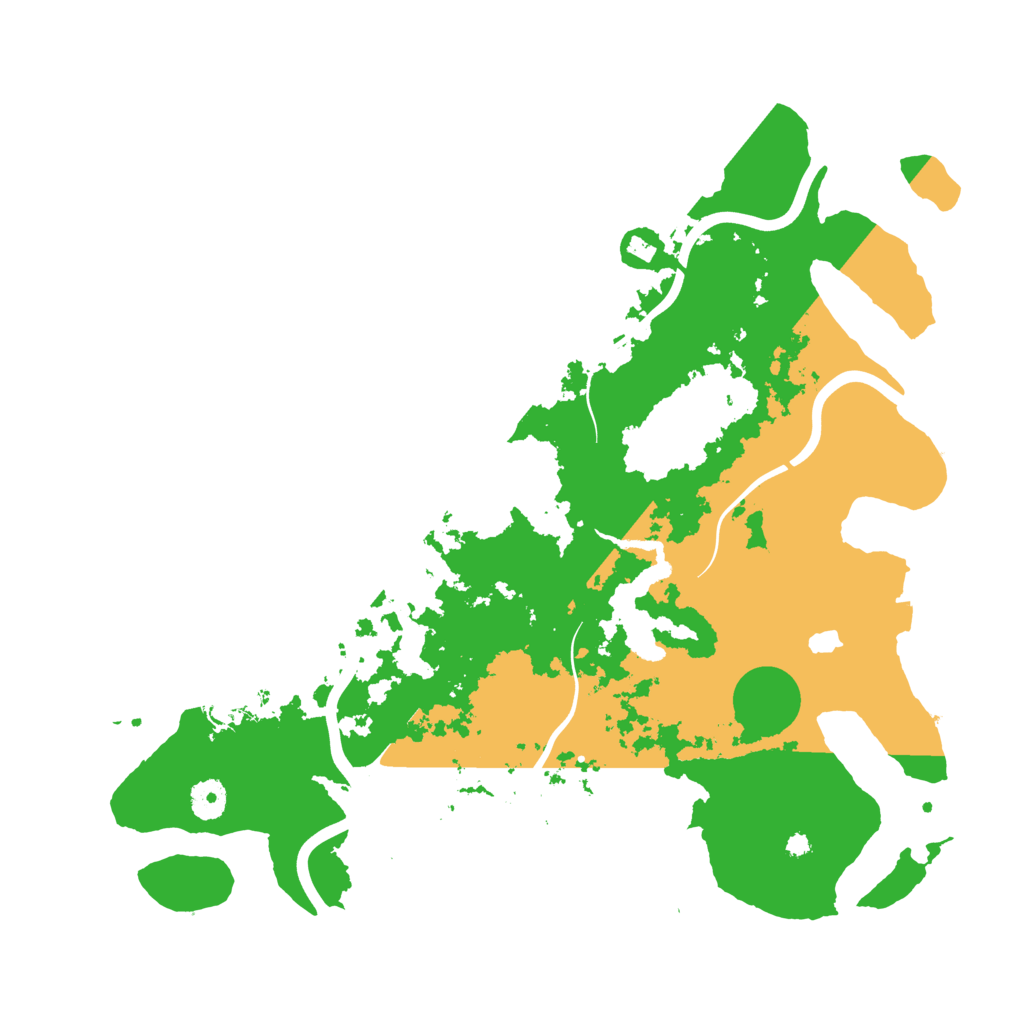 Biome Rust Map: Procedural Map, Size: 4000, Seed: 319