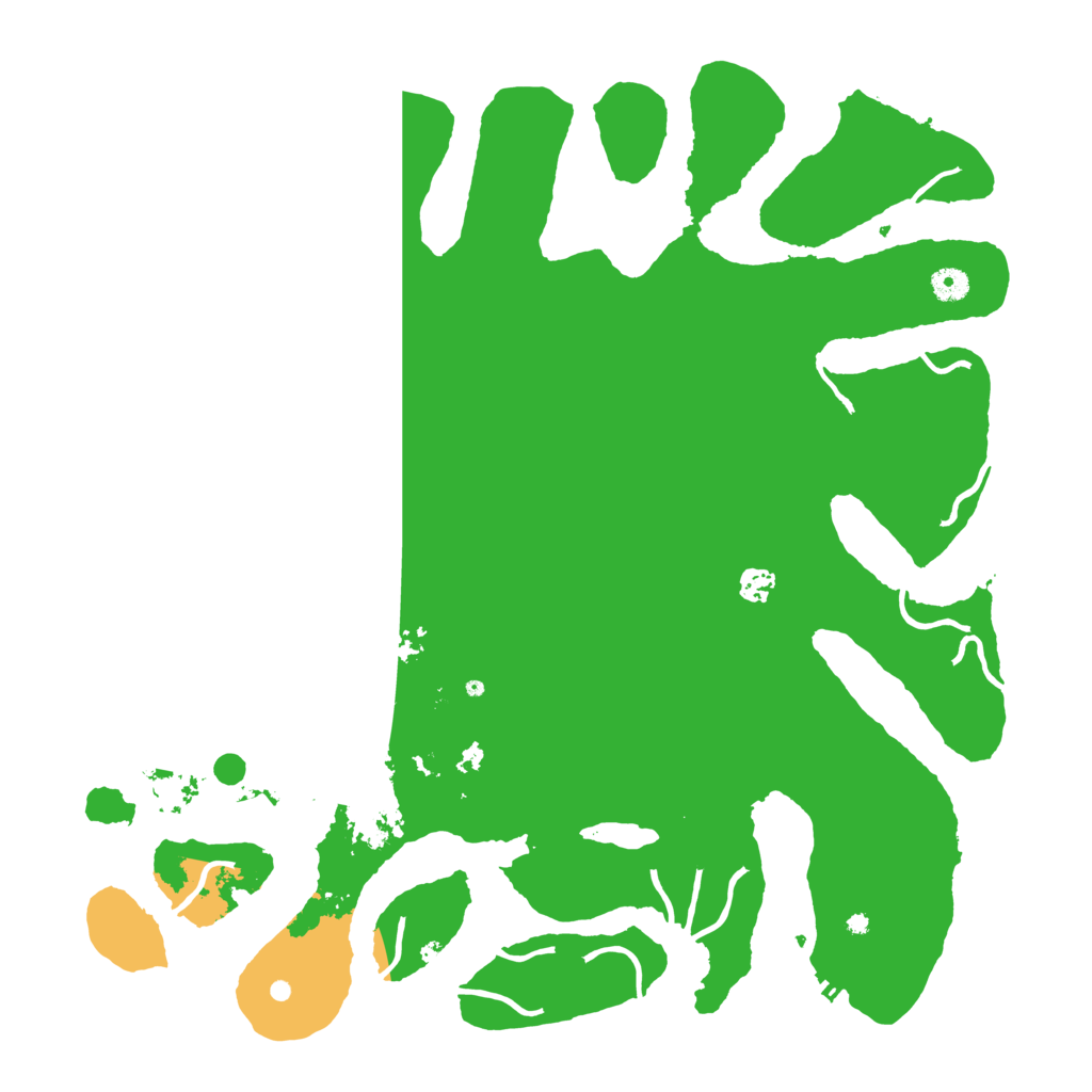 Biome Rust Map: Procedural Map, Size: 4600, Seed: 2546585