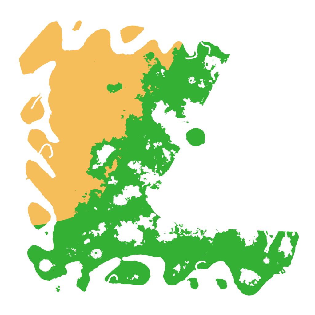 Biome Rust Map: Procedural Map, Size: 4600, Seed: 22711