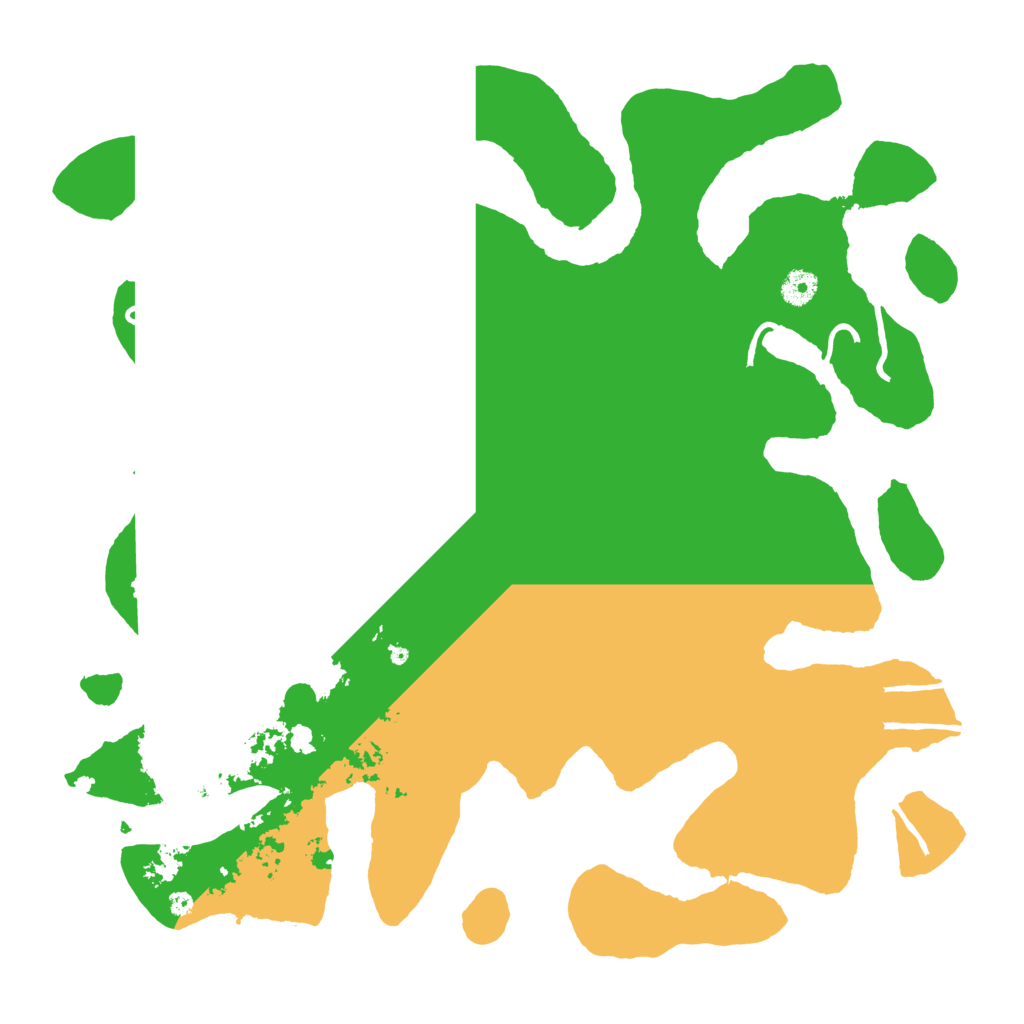 Biome Rust Map: Procedural Map, Size: 4300, Seed: 72713377