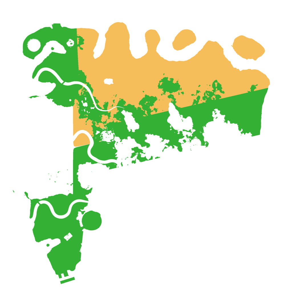Biome Rust Map: Procedural Map, Size: 4000, Seed: 60321406