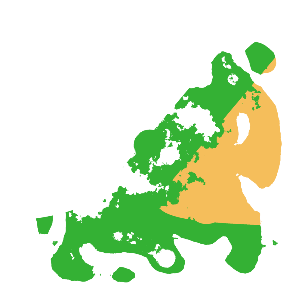 Biome Rust Map: Procedural Map, Size: 3000, Seed: 638114760