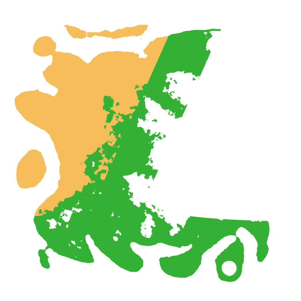 Biome Rust Map: Barren, Size: 3600, Seed: 2061123