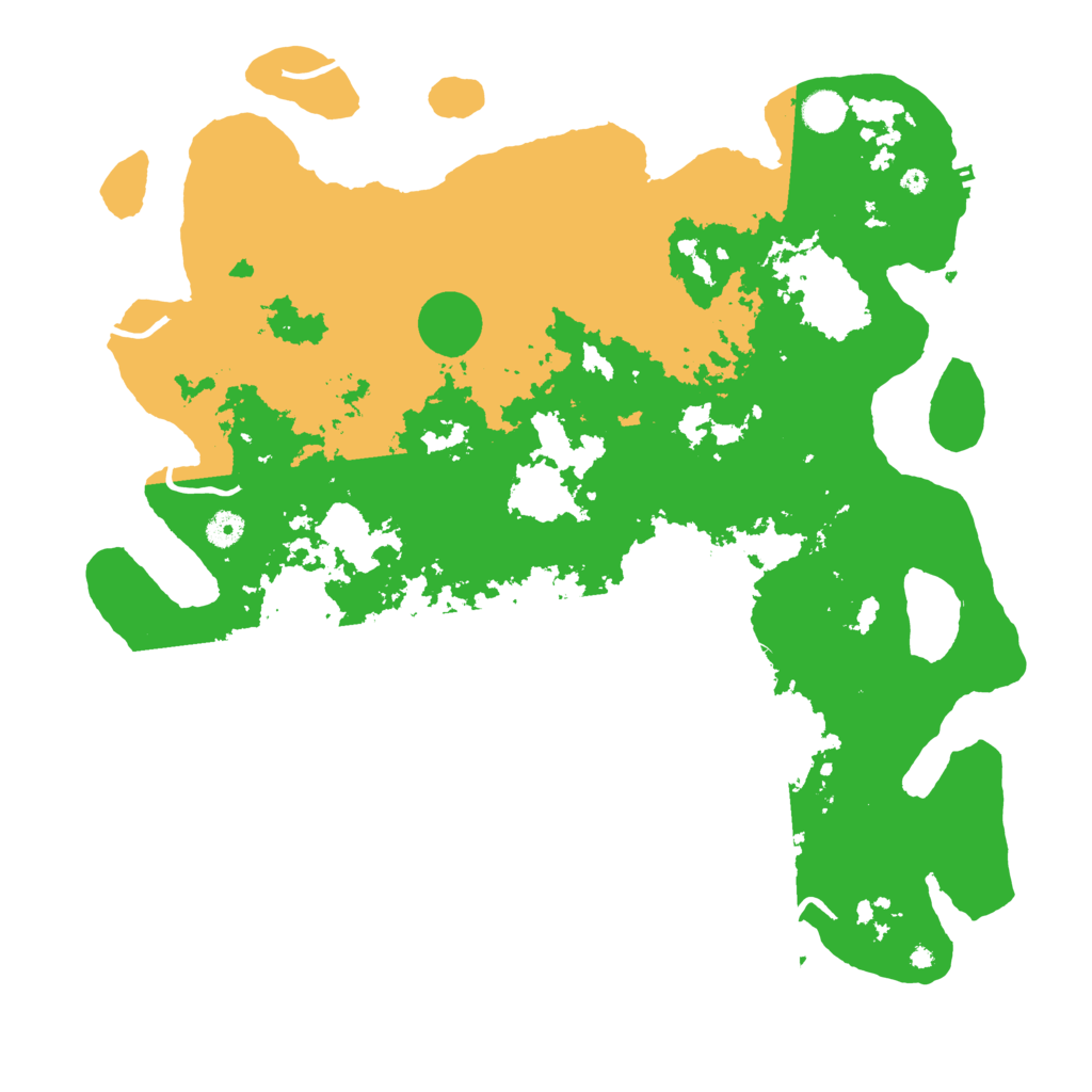 Biome Rust Map: Procedural Map, Size: 4500, Seed: 140110