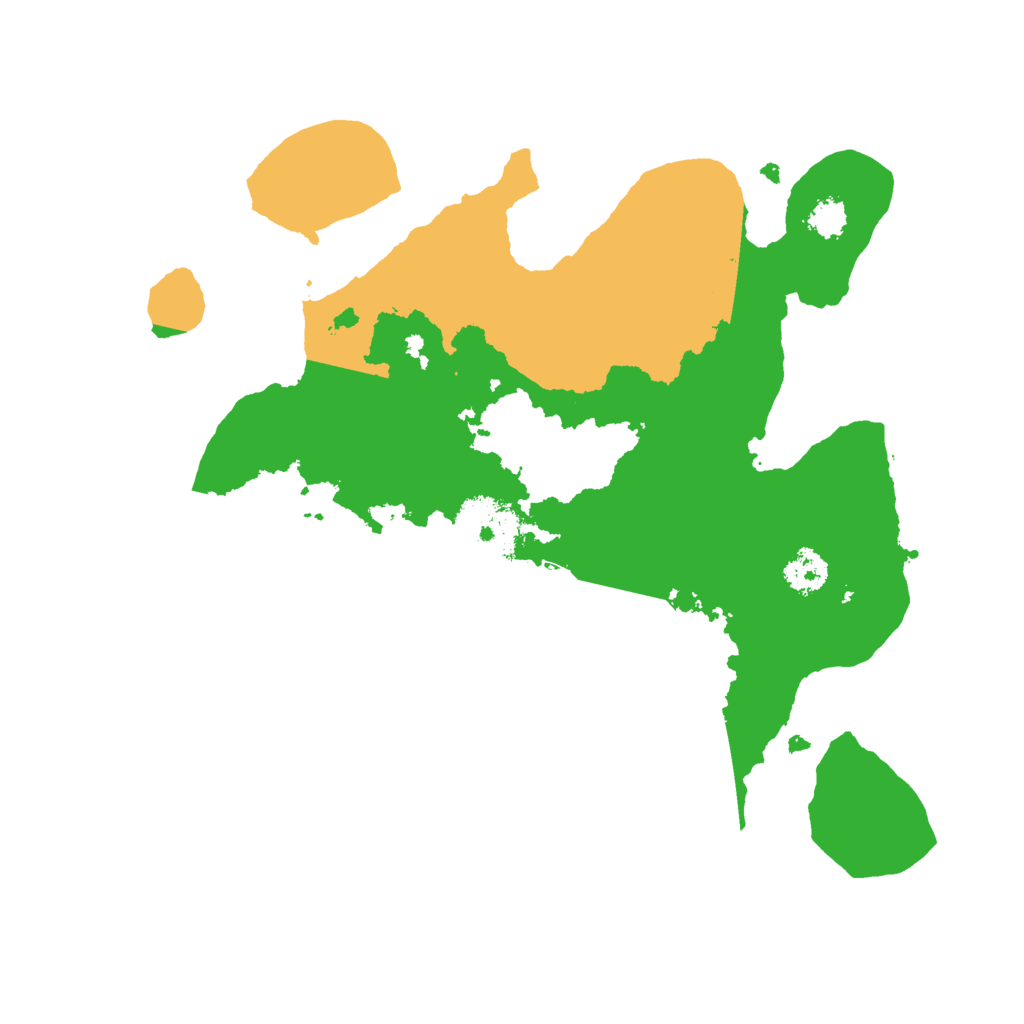 Biome Rust Map: Procedural Map, Size: 2468, Seed: 13579