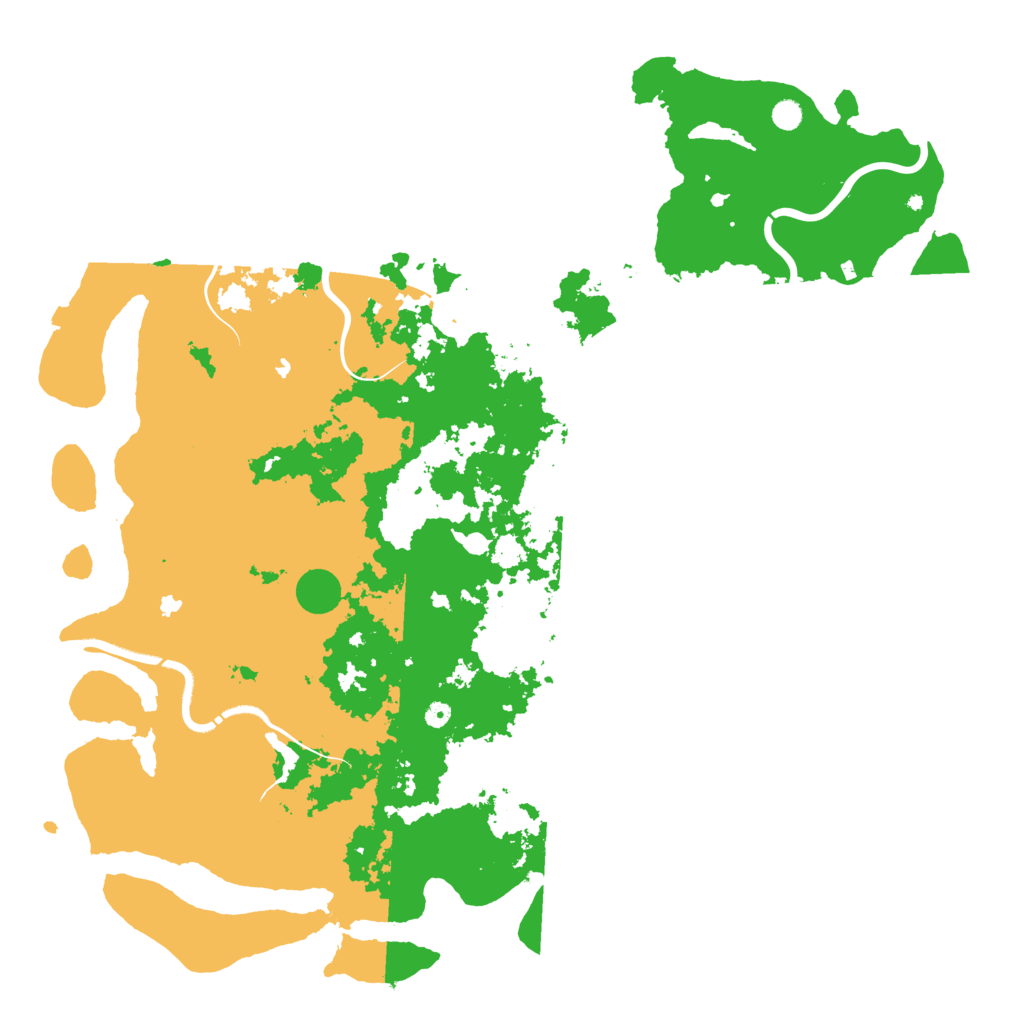 Biome Rust Map: Procedural Map, Size: 6000, Seed: 723