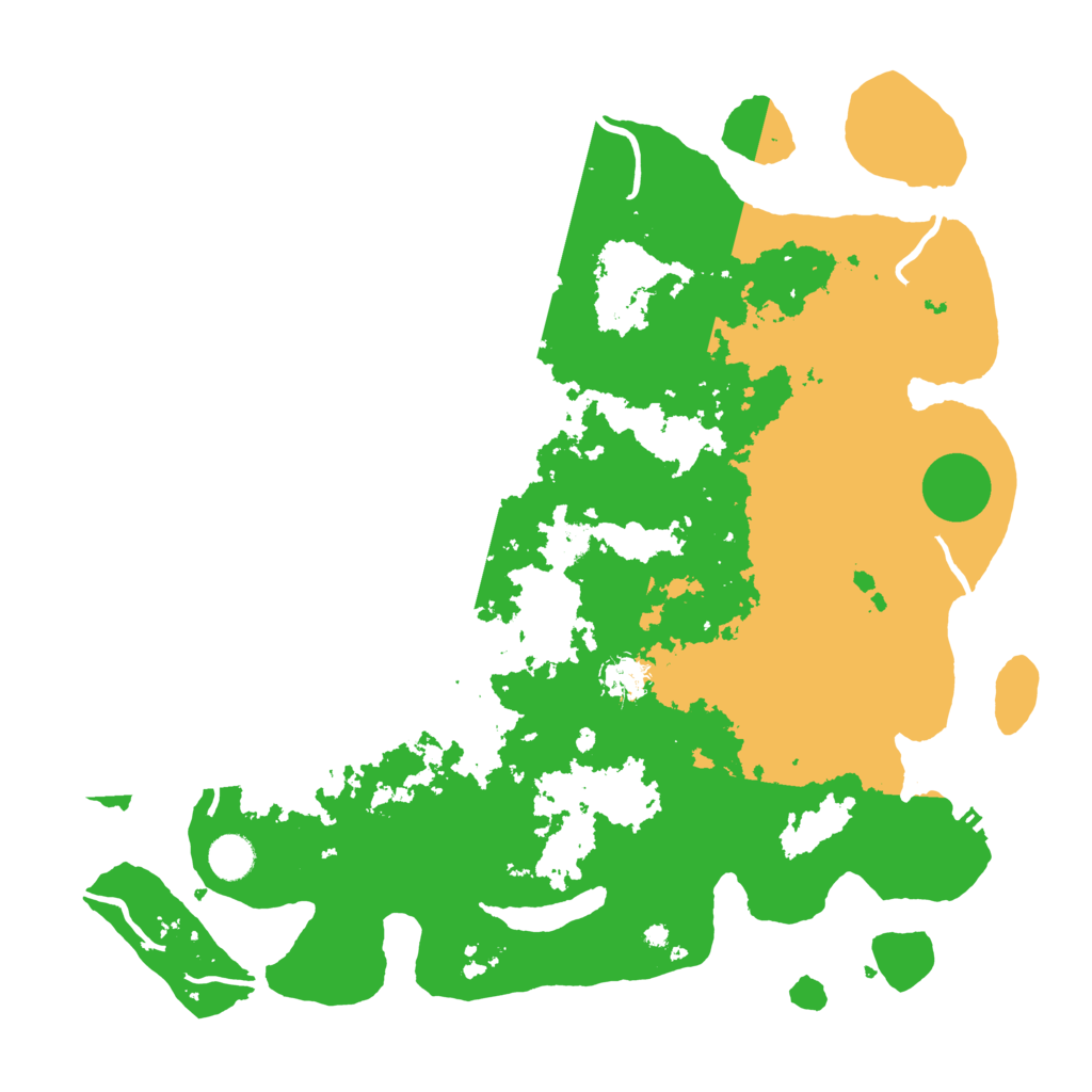 Biome Rust Map: Procedural Map, Size: 4200, Seed: 565505512