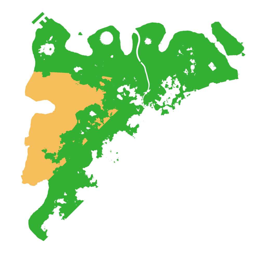 Biome Rust Map: Procedural Map, Size: 3600, Seed: 2583030
