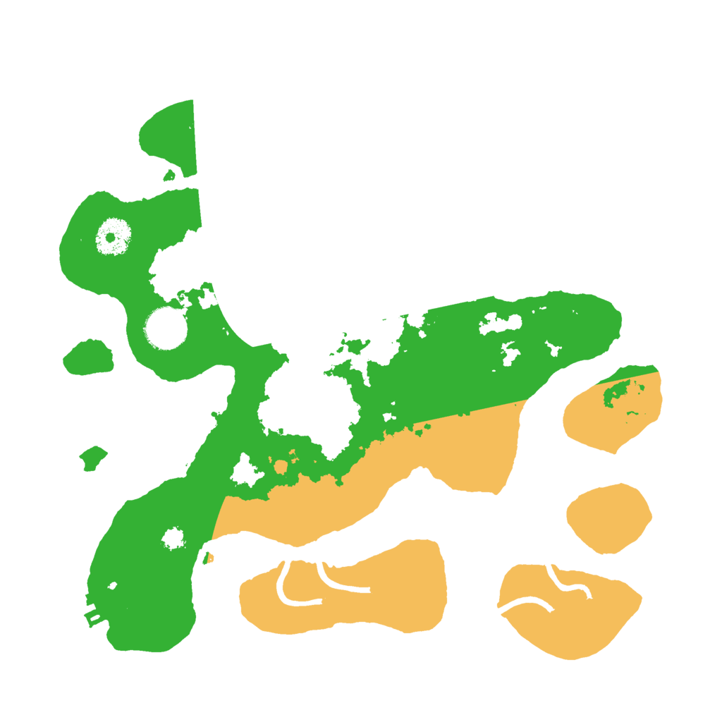 Biome Rust Map: Procedural Map, Size: 3000, Seed: 3241654