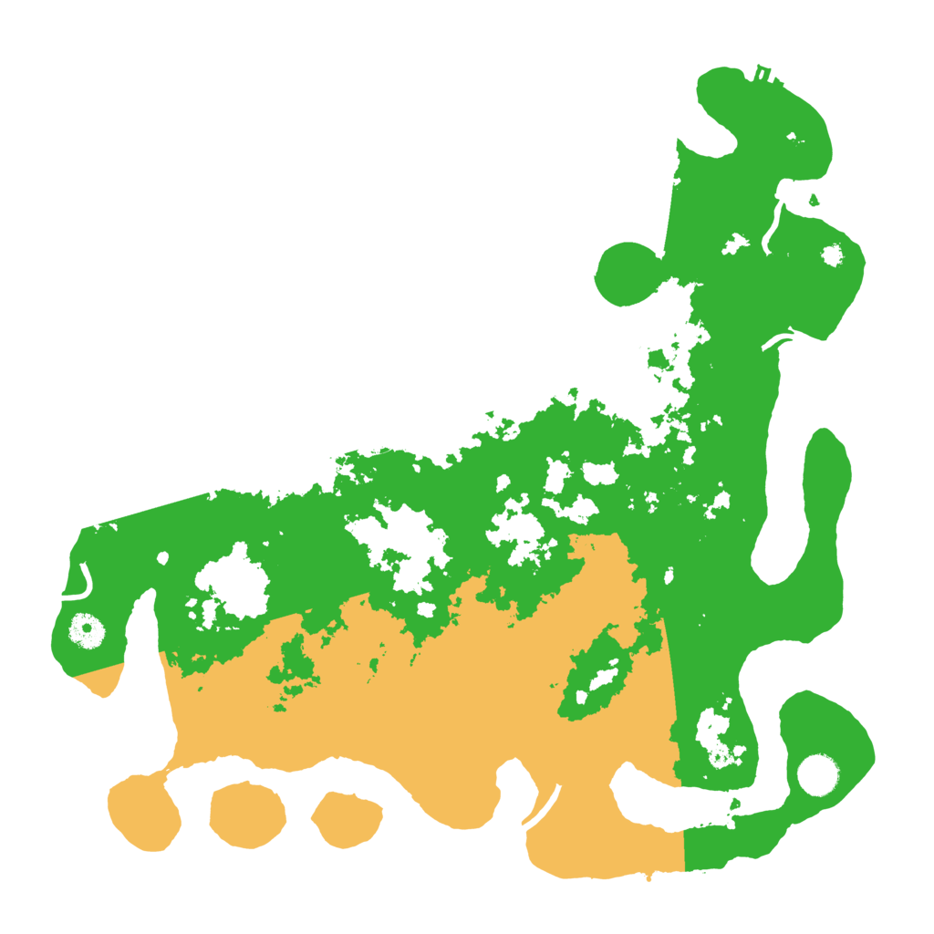 Biome Rust Map: Procedural Map, Size: 4000, Seed: 9746