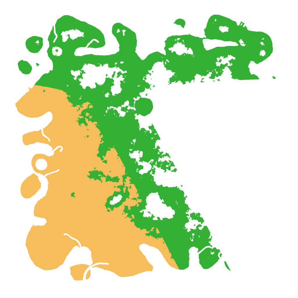 Biome Rust Map: Procedural Map, Size: 4500, Seed: 125479567