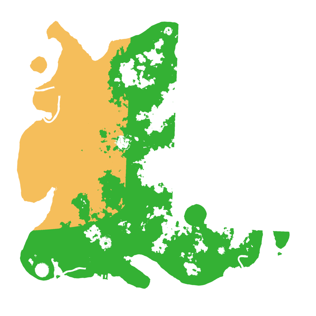 Biome Rust Map: Procedural Map, Size: 4000, Seed: 121602255