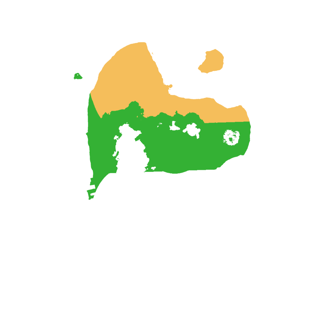 Biome Rust Map: Procedural Map, Size: 2000, Seed: 7336479