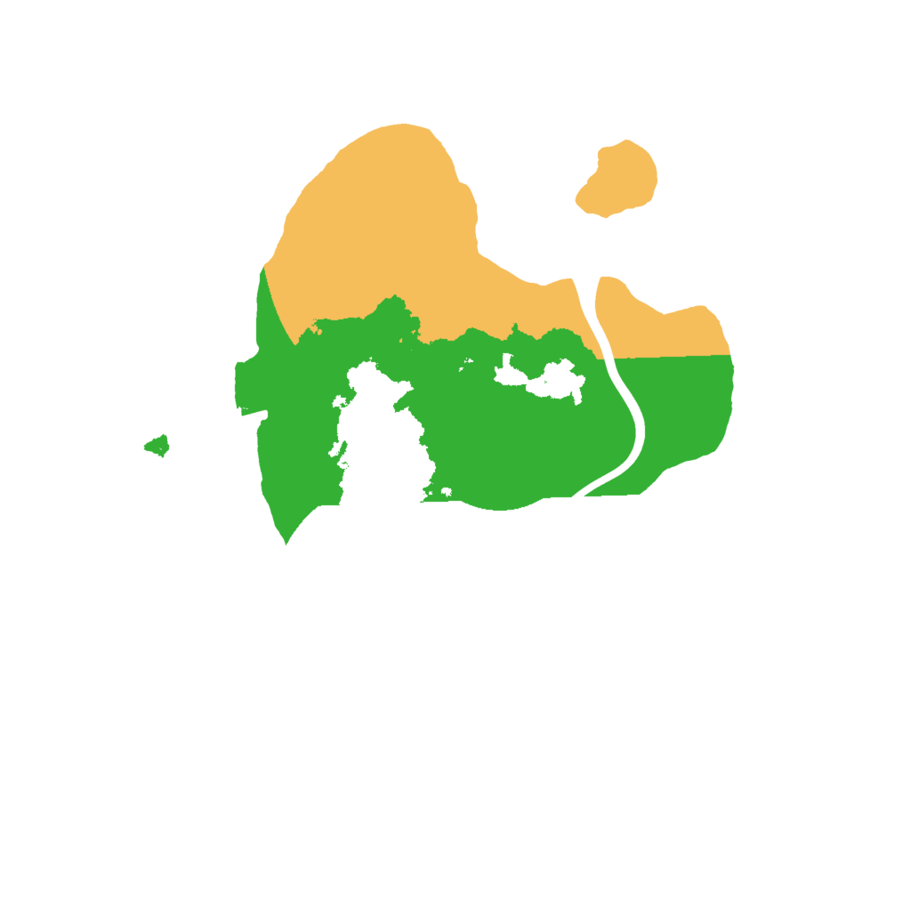 Biome Rust Map: Procedural Map, Size: 2000, Seed: 7336479