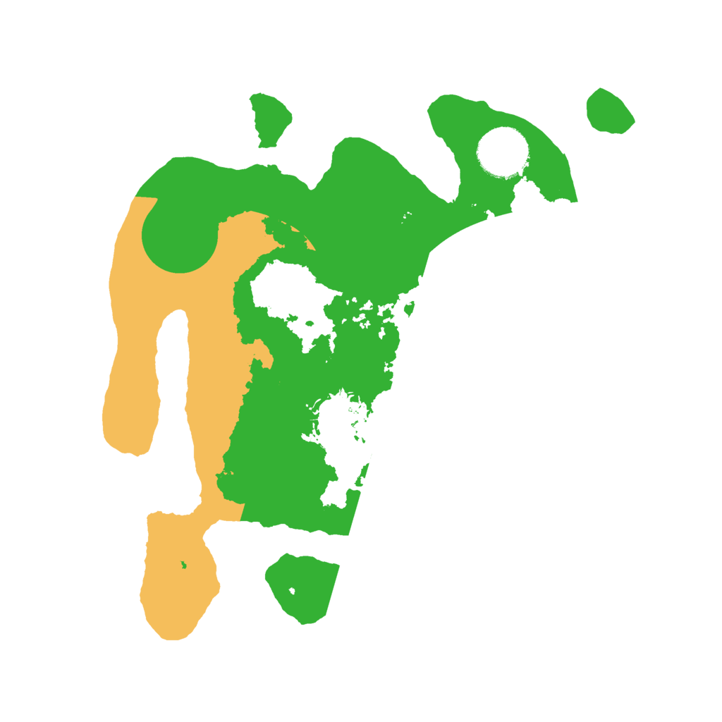 Biome Rust Map: Barren, Size: 2511, Seed: 1279325284