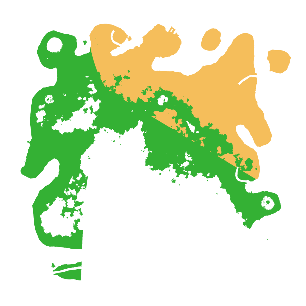 Biome Rust Map: Procedural Map, Size: 3600, Seed: 127275658