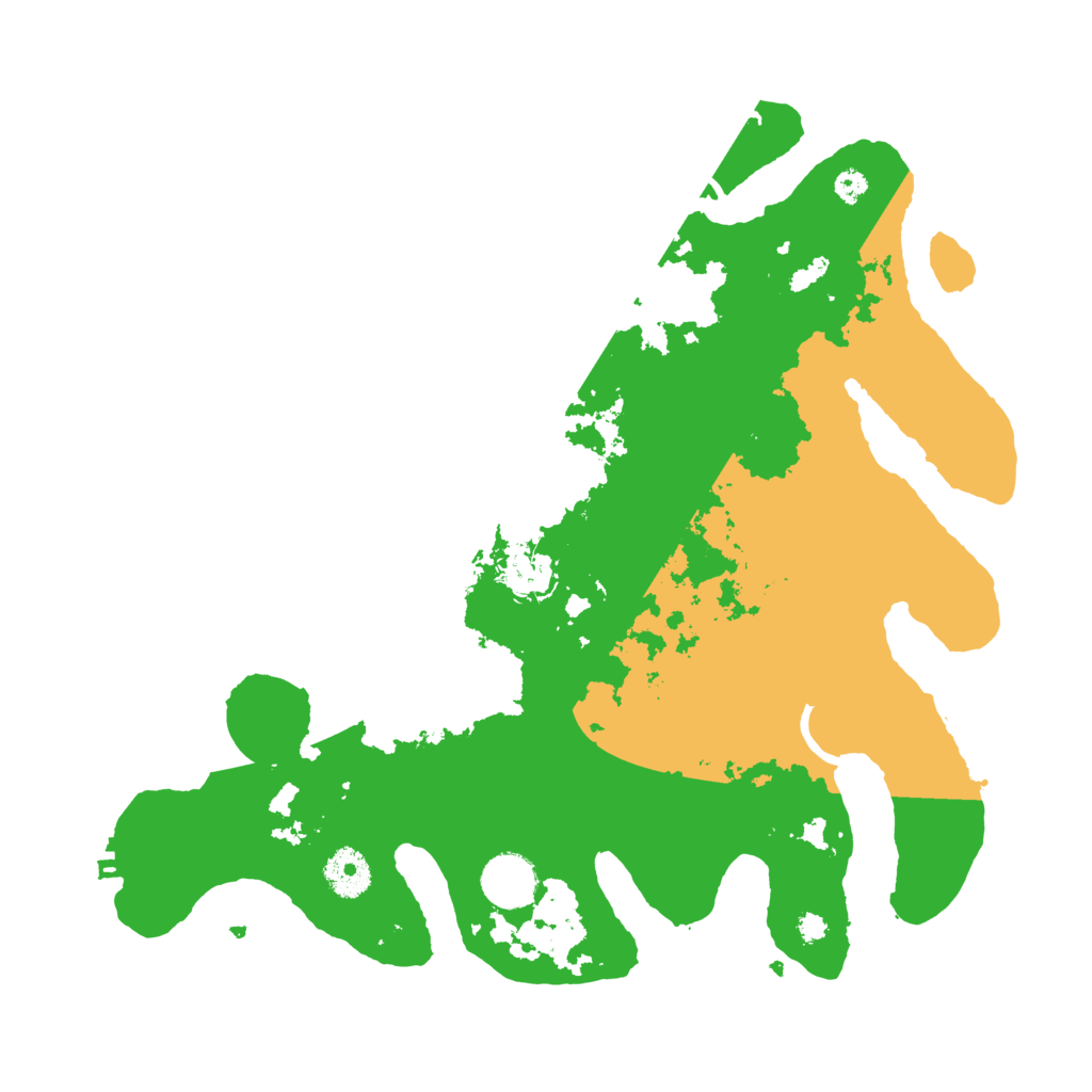 Biome Rust Map: Procedural Map, Size: 3500, Seed: 1469134314