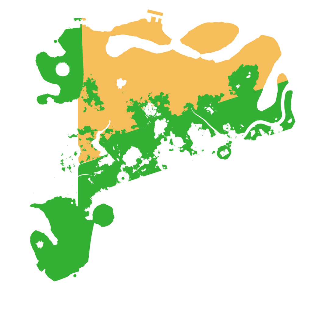 Biome Rust Map: Procedural Map, Size: 4000, Seed: 117064448