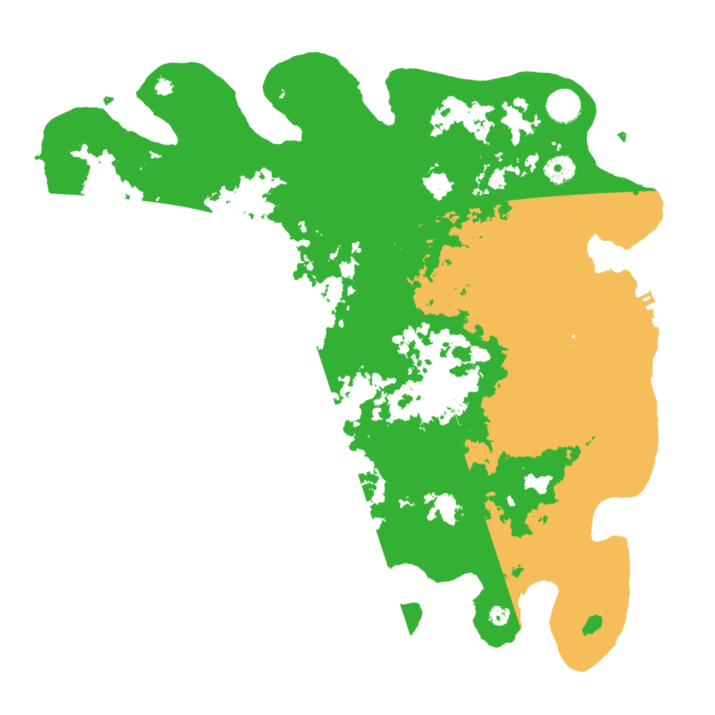 Biome Rust Map: Procedural Map, Size: 3700, Seed: 933685020