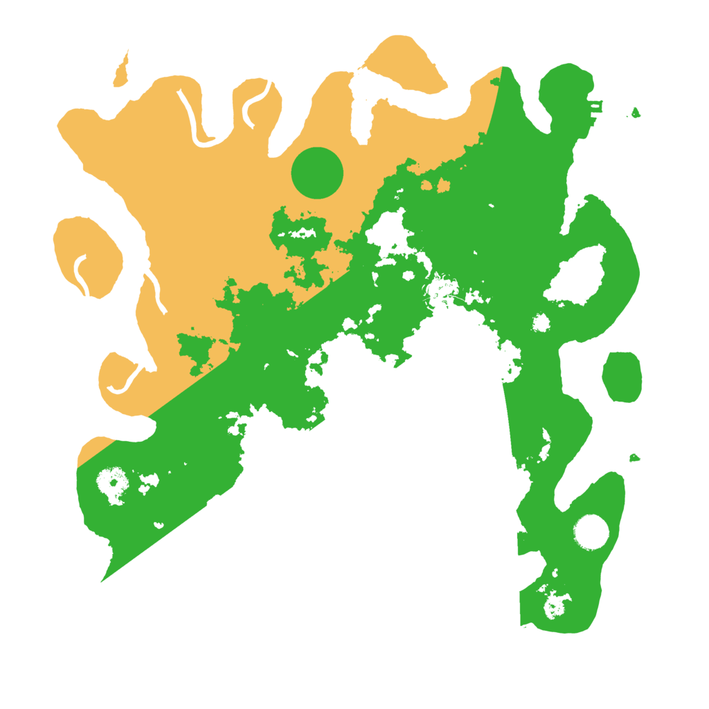 Biome Rust Map: Procedural Map, Size: 3600, Seed: 792901813