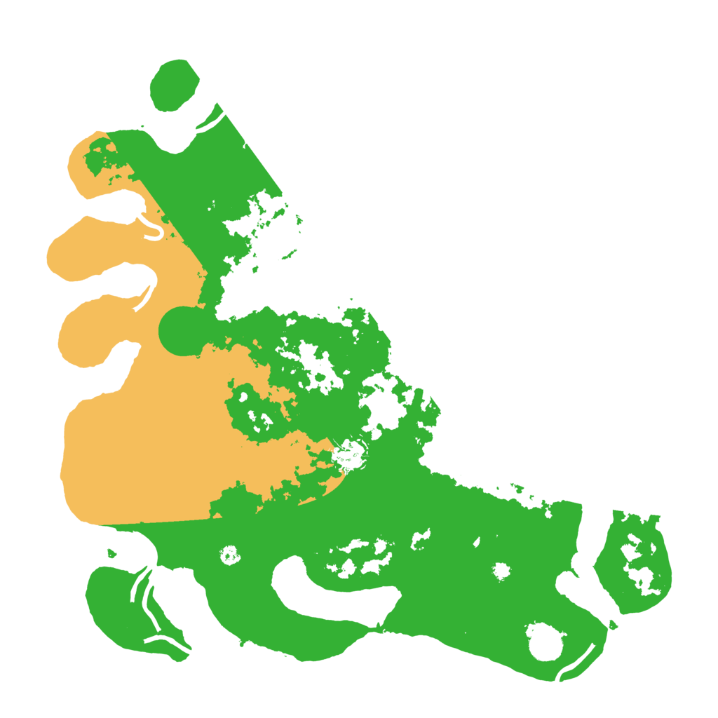Biome Rust Map: Procedural Map, Size: 3800, Seed: 7402