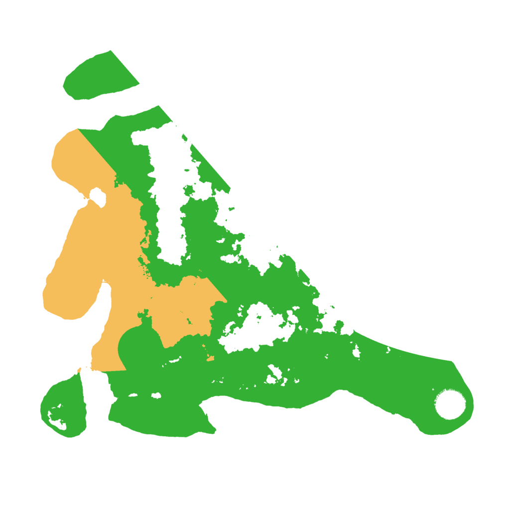 Biome Rust Map: Barren, Size: 3000, Seed: 816010