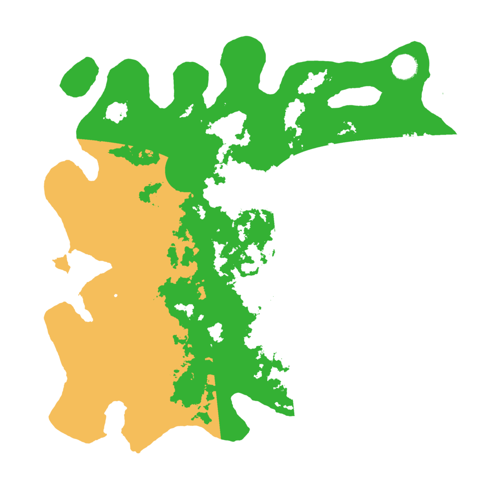 Biome Rust Map: Barren, Size: 3500, Seed: 1595432049