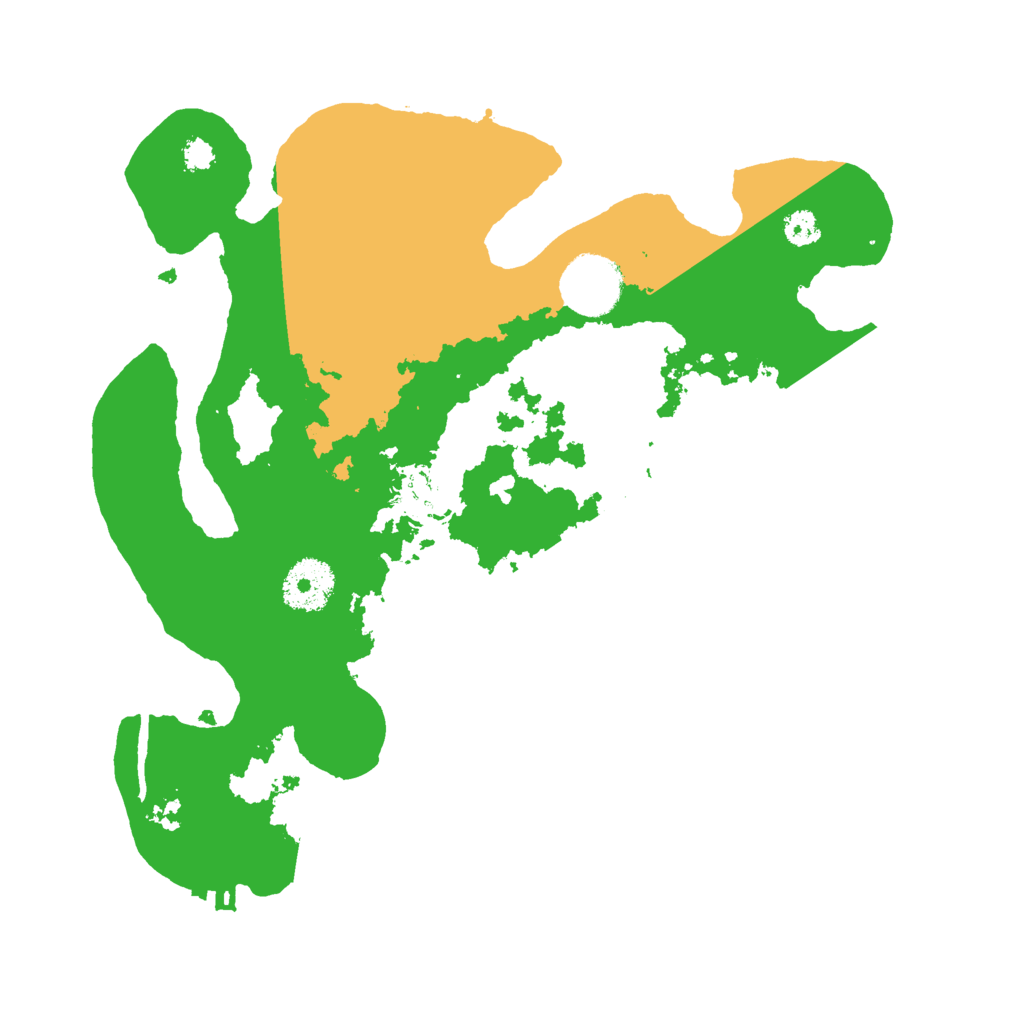 Biome Rust Map: Procedural Map, Size: 3000, Seed: 823567