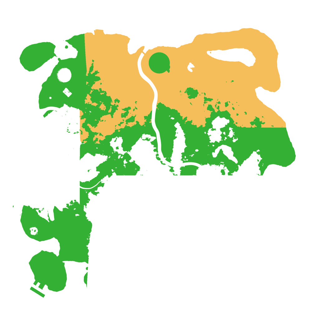 Biome Rust Map: Procedural Map, Size: 4000, Seed: 1357051263