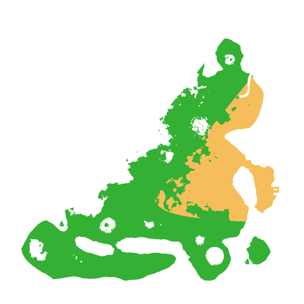 Biome Rust Map: Procedural Map, Size: 3000, Seed: 907368