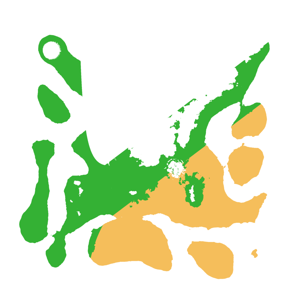 Biome Rust Map: Barren, Size: 3000, Seed: 852999