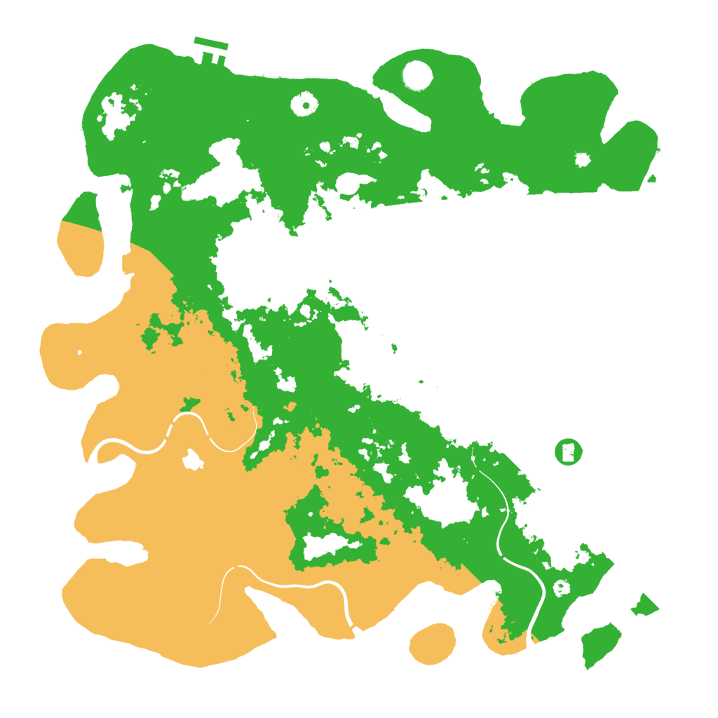 Biome Rust Map: Procedural Map, Size: 4250, Seed: 98604
