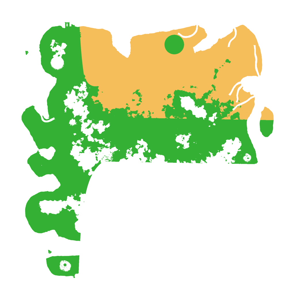 Biome Rust Map: Procedural Map, Size: 4000, Seed: 535990