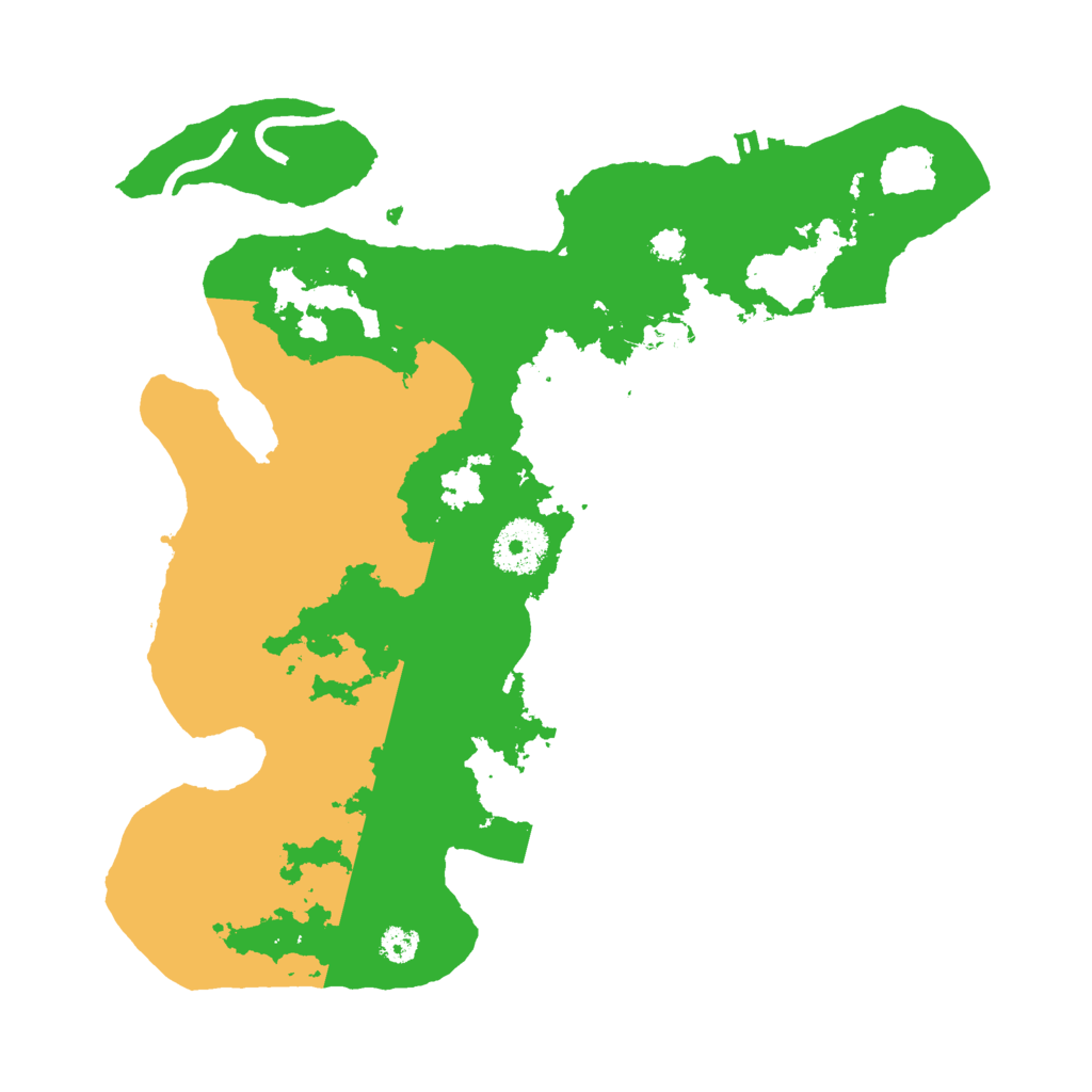 Biome Rust Map: Procedural Map, Size: 3000, Seed: 488108282
