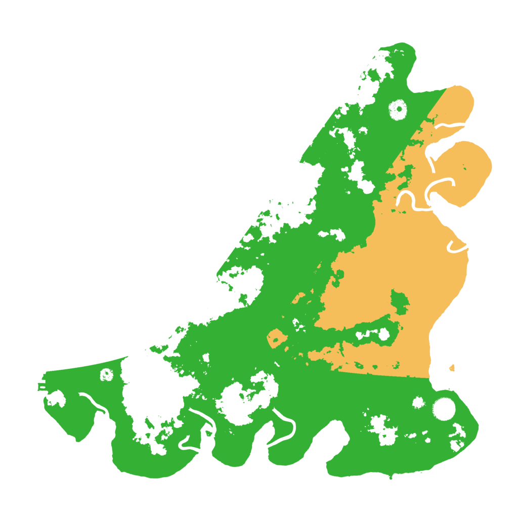 Biome Rust Map: Procedural Map, Size: 4000, Seed: 992707