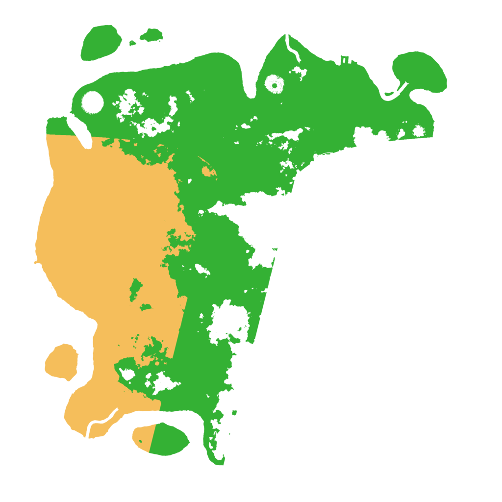 Biome Rust Map: Procedural Map, Size: 4000, Seed: 1350