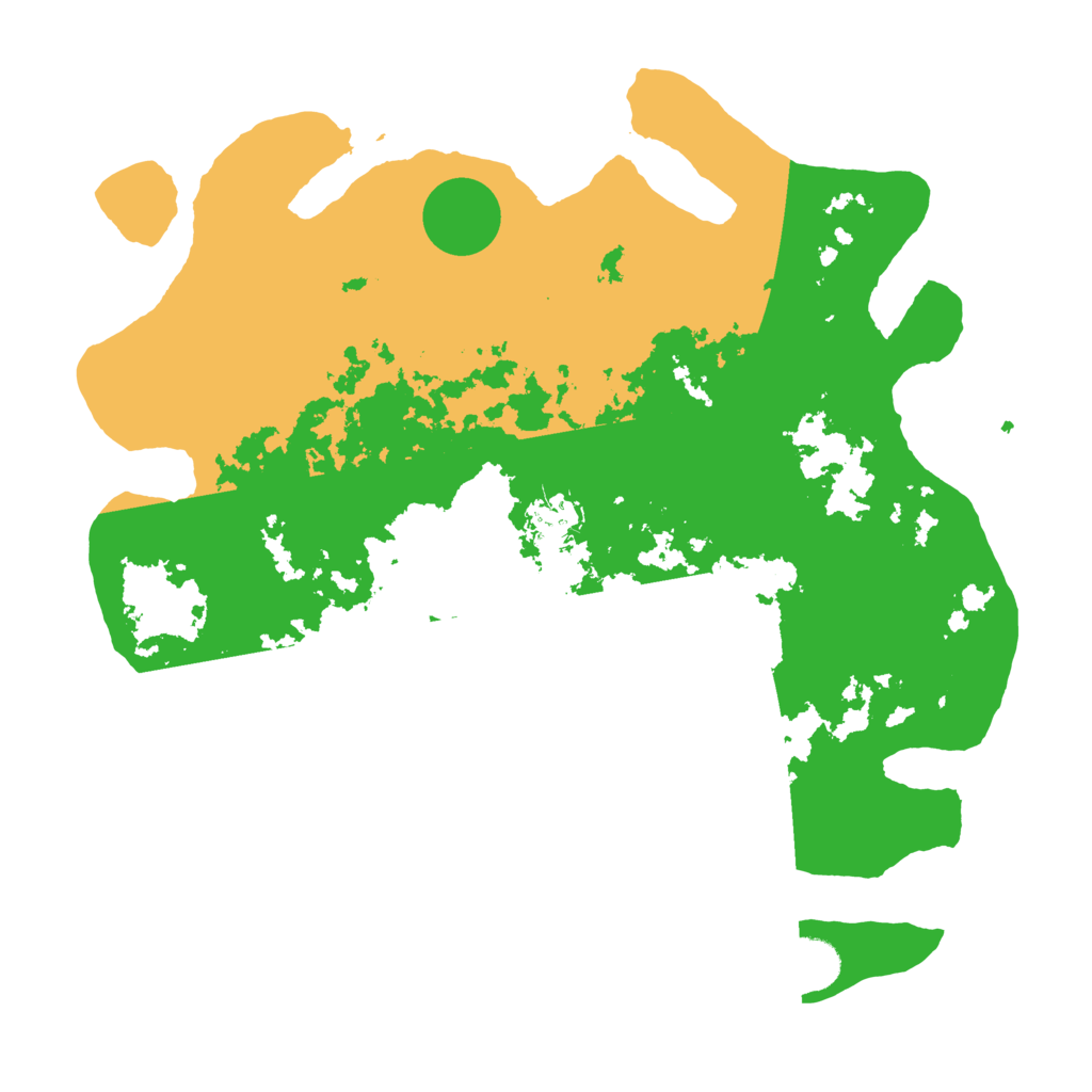 Biome Rust Map: Barren, Size: 3700, Seed: 802520856