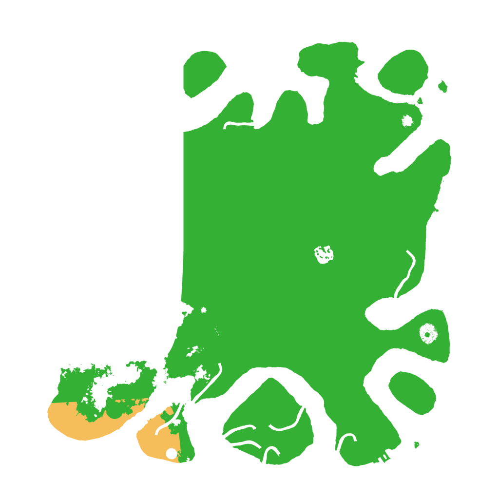 Biome Rust Map: Procedural Map, Size: 4000, Seed: 9874