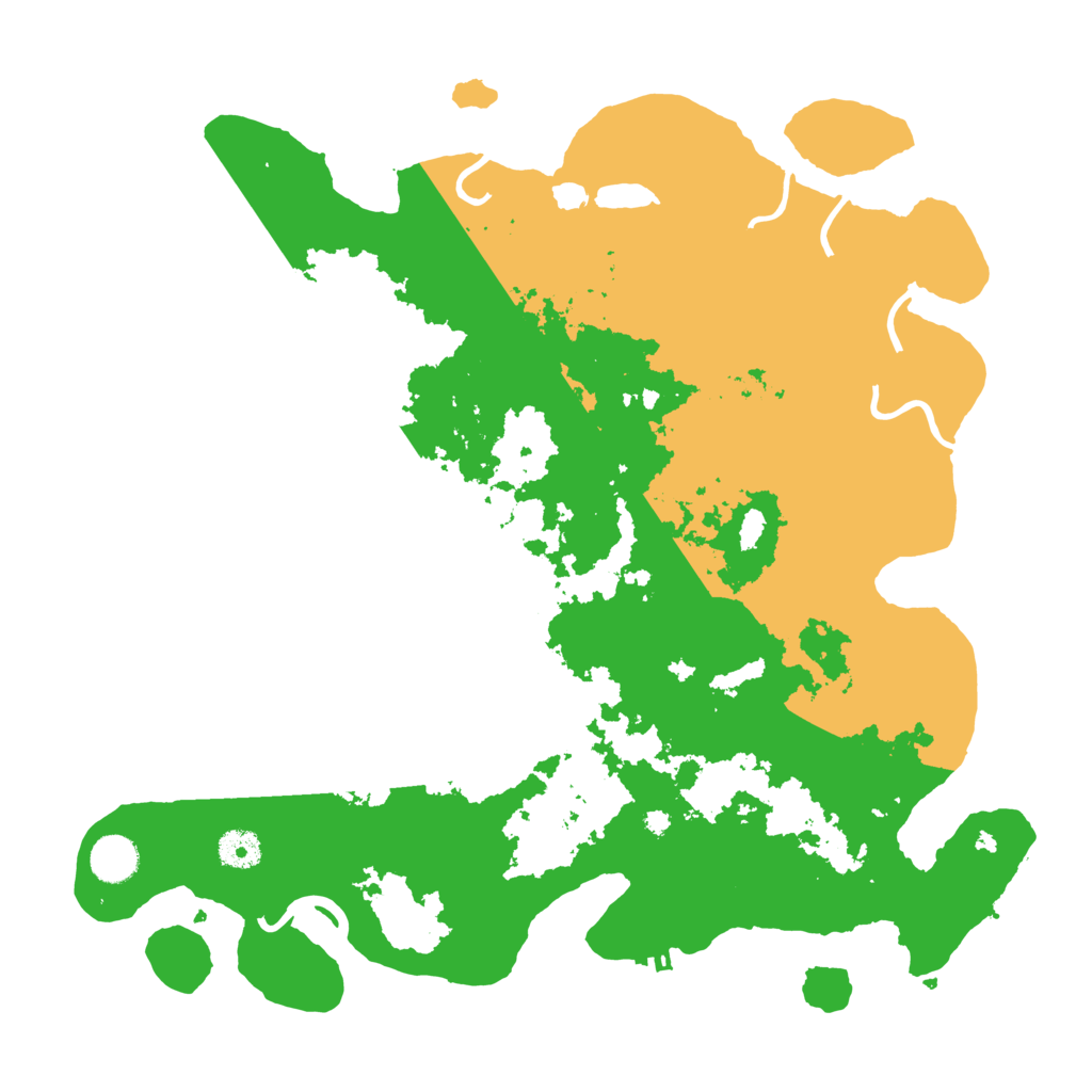 Biome Rust Map: Procedural Map, Size: 4000, Seed: 13823