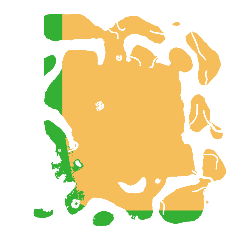 Biome Rust Map: Procedural Map, Size: 4000, Seed: 101111