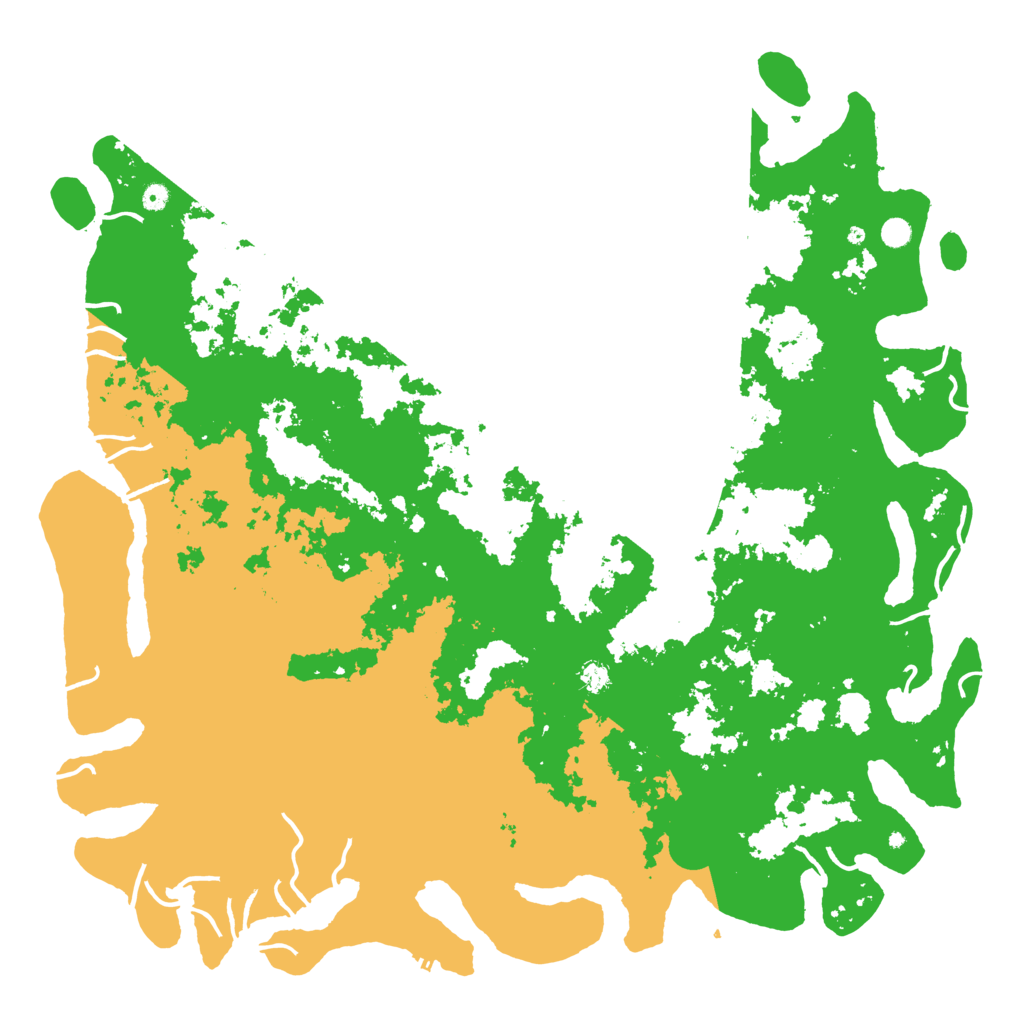 Biome Rust Map: Procedural Map, Size: 6000, Seed: 905677045