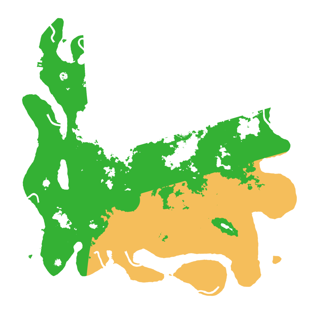 Biome Rust Map: Procedural Map, Size: 4000, Seed: 664802