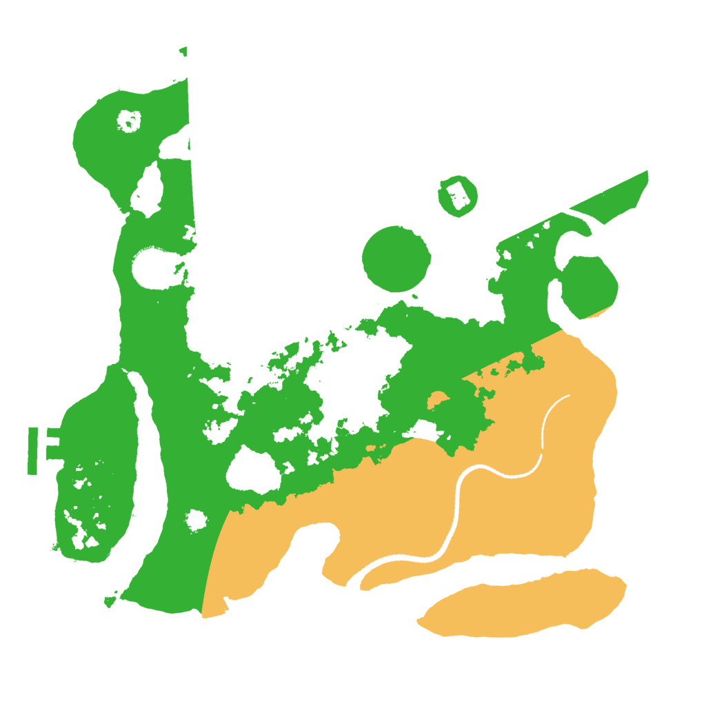 Biome Rust Map: Procedural Map, Size: 3000, Seed: 749143076