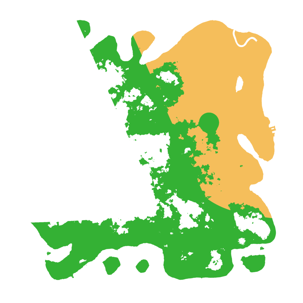 Biome Rust Map: Procedural Map, Size: 4000, Seed: 45256536