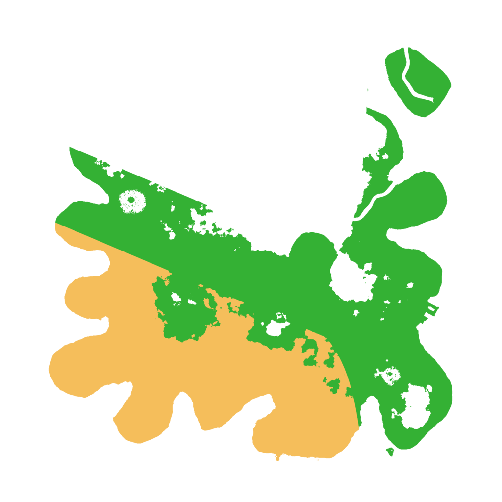 Biome Rust Map: Procedural Map, Size: 3000, Seed: 88670520