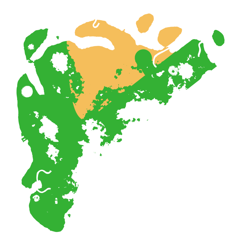 Biome Rust Map: Procedural Map, Size: 3850, Seed: 790500772